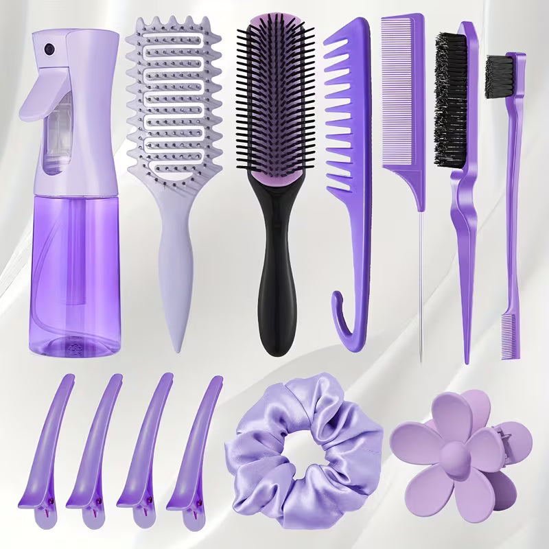 ✨ 13-Piece Salon-Quality Hair Tool & Brush Set | The Ultimate Styling Kit ✨