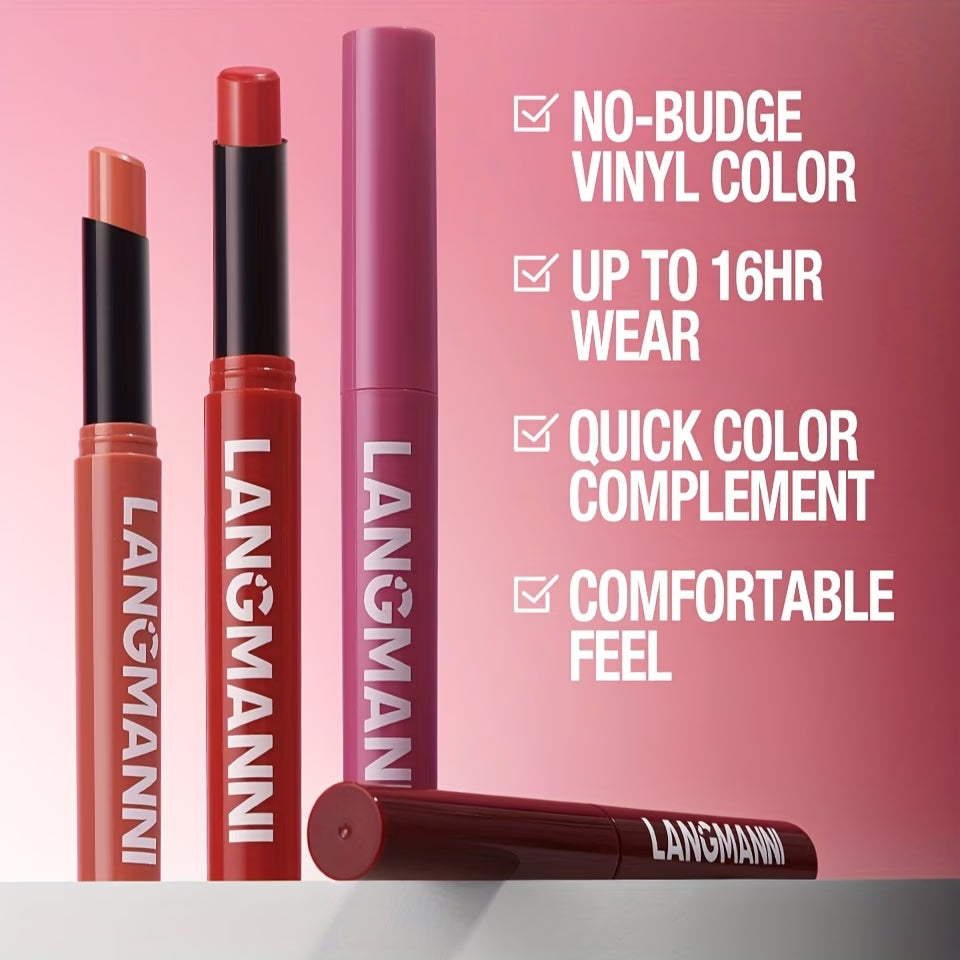 β¨ 2PCS Matte Lip Liner & Lipstick Set β Waterproof, Long Lasting & Moisturizing β¨π