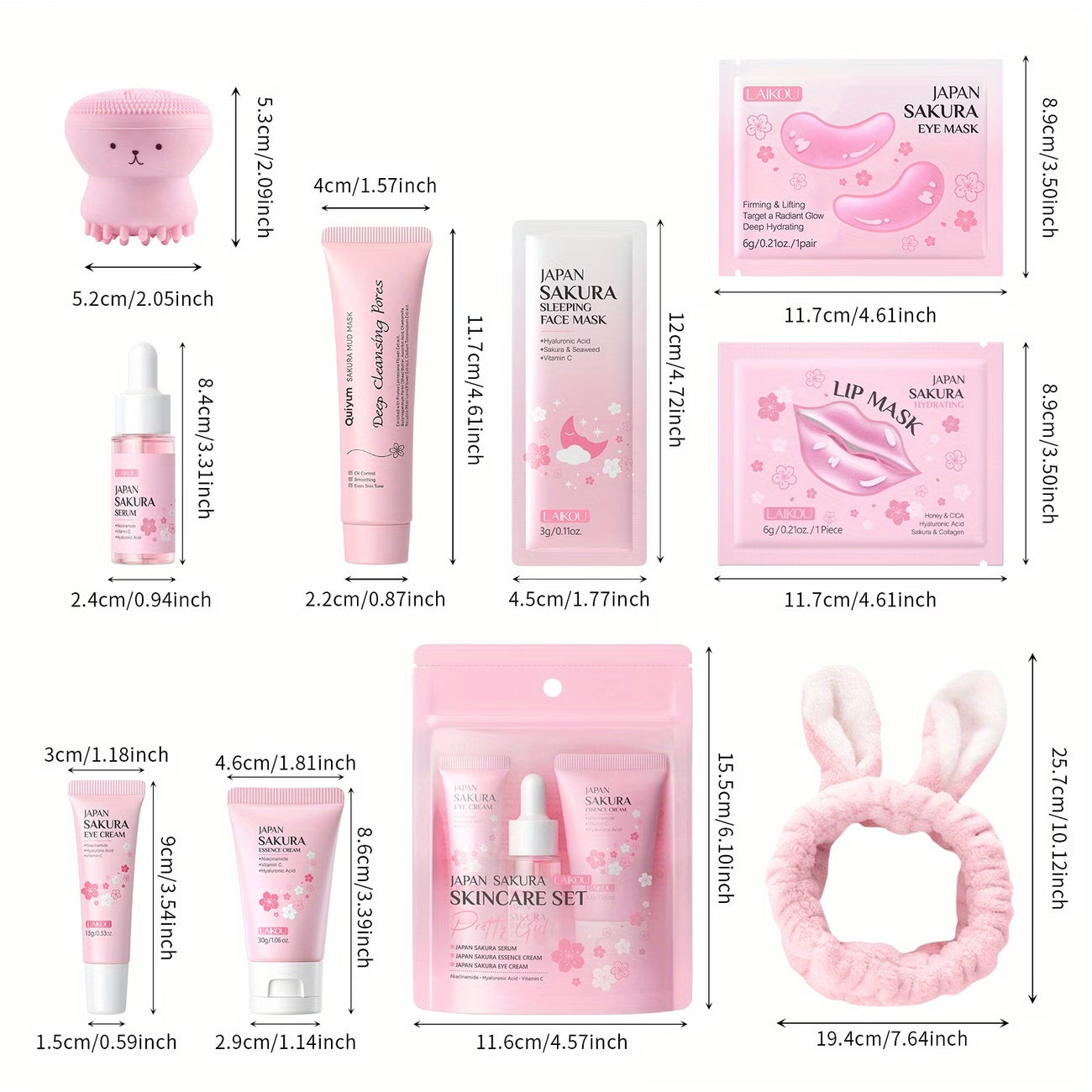 The Beauty Barn™ Korean-Inspired Sakura Skincare Collection