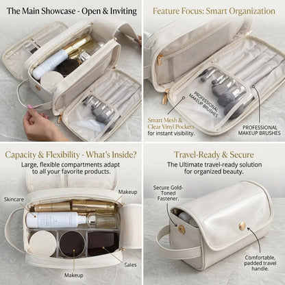 The Beauty Barn™ Premium Cosmetic Organiser Bag