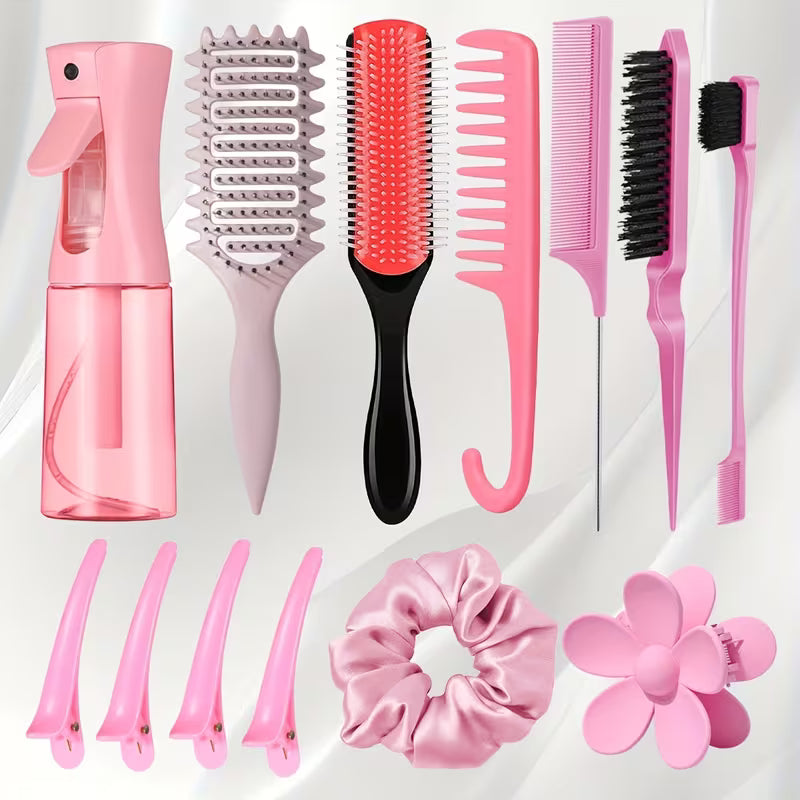 ✨ 13-Piece Salon-Quality Hair Tool & Brush Set | The Ultimate Styling Kit ✨