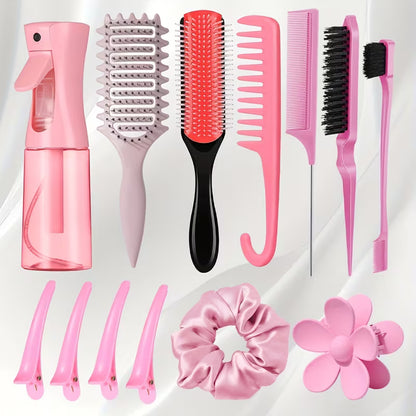 ✨ 13-Piece Salon-Quality Hair Tool & Brush Set | The Ultimate Styling Kit ✨