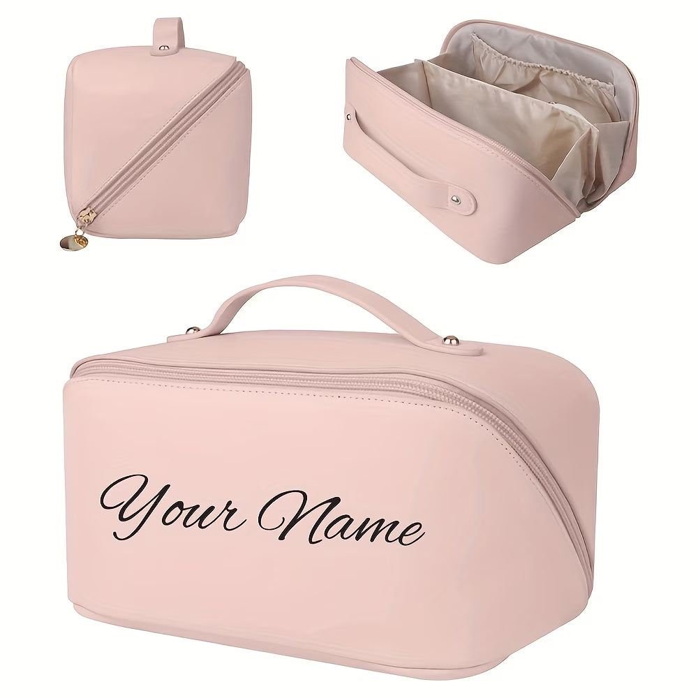 ✨ Custom Name Makeup Bag – Personalized Beauty Travel Essential ✨
