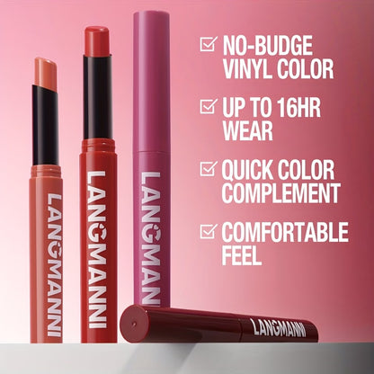 ✨ 2PCS Matte Lip Liner & Lipstick Set – Waterproof, Long Lasting & Moisturizing ✨💄