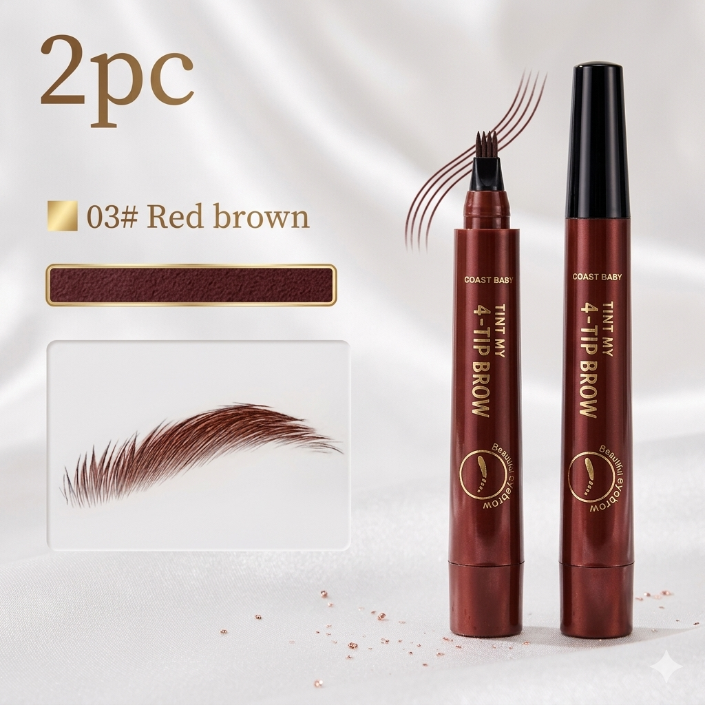 ✨💖 2PC Waterproof Eyebrow Set – Long Lasting, Smudge Proof & Natural Looking Brows 💖✨