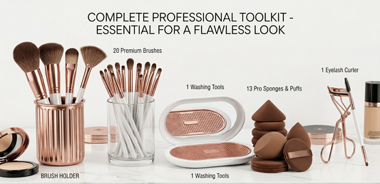 The Beauty Barn™ Complete Pro Beauty Toolkit – 37 Premium Essentials For A Flawless Finish