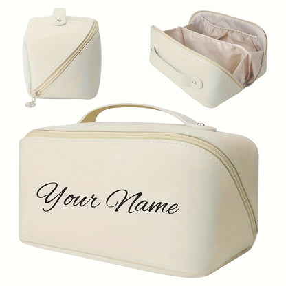 ✨ Custom Name Makeup Bag – Personalized Beauty Travel Essential ✨